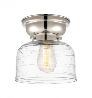Bell - 1 Light - 8 inch - Polished Nickel - Flush Mount (3442|623-1F-PN-G713)
