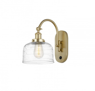 Bell - 1 Light - 8 inch - Satin Gold - Adjustable Swing Arm (3442|918-1W-SG-G713)