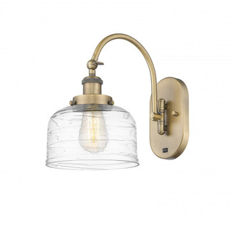 Bell - 1 Light - 8 inch - Brushed Brass - Adjustable Swing Arm (3442|918-1W-BB-G713-LED)