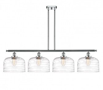 Bell - 4 Light - 48 inch - Polished Chrome - Stem Hung - Island Light (3442|916-4I-PC-G713-L-LED)