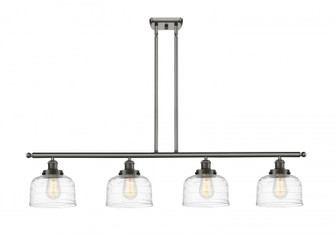 Bell - 4 Light - 48 inch - Oil Rubbed Bronze - Stem Hung - Island Light (3442|916-4I-OB-G713-LED)