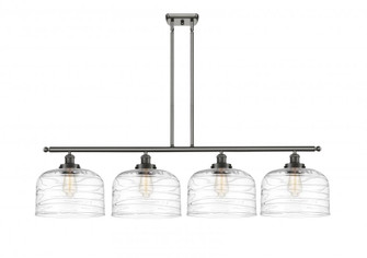 Bell - 4 Light - 48 inch - Oil Rubbed Bronze - Stem Hung - Island Light (3442|916-4I-OB-G713-L)