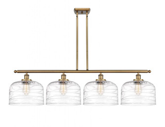 Bell - 4 Light - 48 inch - Brushed Brass - Stem Hung - Island Light (3442|916-4I-BB-G713-L-LED)
