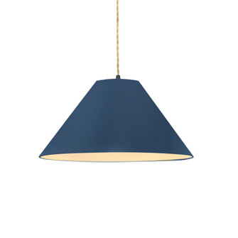 Large Avola 1-Light Pendant (254|CER-6645-MID-MBLK-BEIG-TWST)