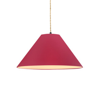 Large Avola 1-Light Pendant (254|CER-6645-CRSE-MBLK-BEIG-TWST)