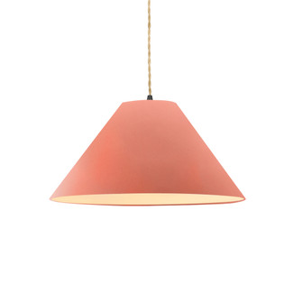 Large Avola 1-Light Pendant (254|CER-6645-BSH-MBLK-BEIG-TWST-LED1-700)