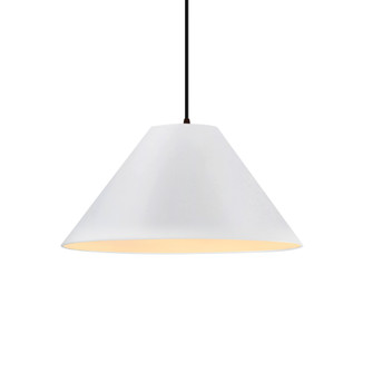 Large Avola 1-Light Pendant (254|CER-6645-BIS-DBRZ-BKCD-LED1-700)