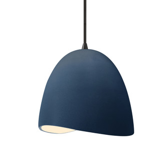 Small Brisa 1-Light Pendant (254|CER-6610-MID-MBLK-BKCD-LED1-700)