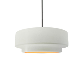 Small Tier 1-Light Pendant (254|CER-6540-MTGD-NCKL-RIGID)