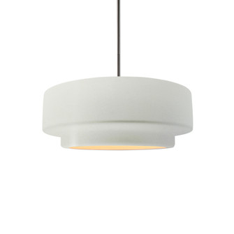 Small Tier LED 1-Light Pendant (254|CER-6540-MAT-NCKL-RIGID-LED1-700)