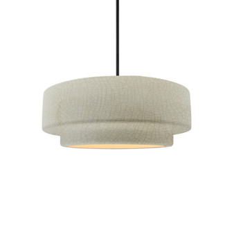 Small Tier 1-Light Pendant (254|CER-6540-CKC-MBLK-RIGID)