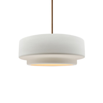 Small Tier 1-Light Pendant (254|CER-6540-BIS-BRSS-RIGID-LED1-700)