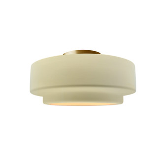 Small Tier Semi-Flush (254|CER-6360-VAN-BRSS-LED1-700)