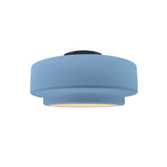 Small Tier Semi-Flush (254|CER-6360-SKBL-MBLK-LED1-700)