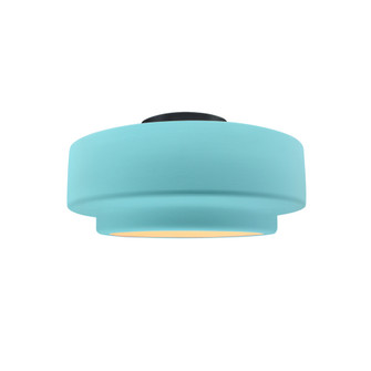 Small Tier Semi-Flush (254|CER-6360-RFPL-MBLK-LED1-700)