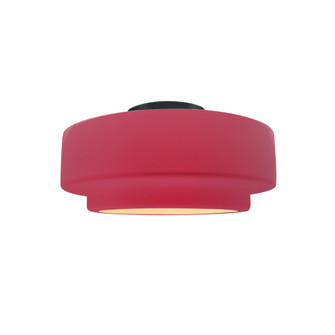 Small Tier Semi-Flush (254|CER-6360-CRSE-MBLK-LED1-700)