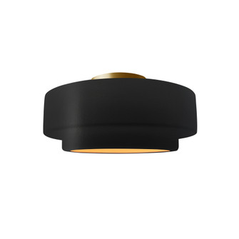 Small Tier Semi-Flush (254|CER-6360-CBGD-BRSS-LED1-700)