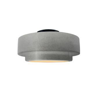 Small Tier Semi-Flush (254|CER-6360-ANTS-MBLK)