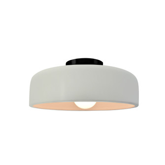 Small Spire Semi-Flush (254|CER-6340-MAT-MBLK-LED1-700)