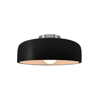 Small Spire Semi-Flush (254|CER-6340-CRB-NCKL-LED1-700)