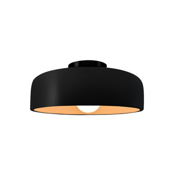 Small Spire Semi-Flush (254|CER-6340-CBGD-MBLK)