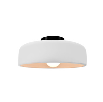 Small Spire Semi-Flush (254|CER-6340-BIS-MBLK)
