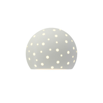 Perforated Globe ADA Wall Sconce (254|CER-5797-MAT)