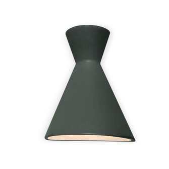 Retro LED Outdoor Wall Sconce - Closed Top (254|CER-3100W-PWGN)