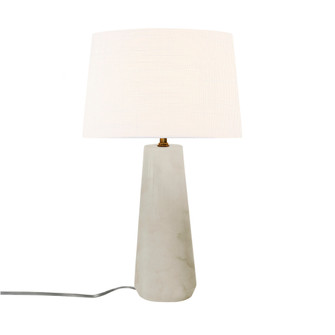 Tower Portable w/ Fabric Shade (254|CER-2585-PATA-WHTE)