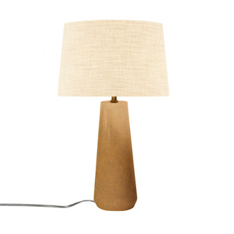 Tower Portable w/ Fabric Shade (254|CER-2585-ANTG-CREM)