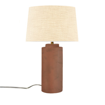Spire Portable w/ Fabric Shade (254|CER-2575-TERA-CREM)
