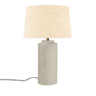 Tower Portable w/ Fabric Shade (254|CER-2575-PATA-CREM)