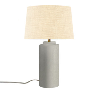 Spire Portable w/ Fabric Shade (254|CER-2575-CRK-CREM)