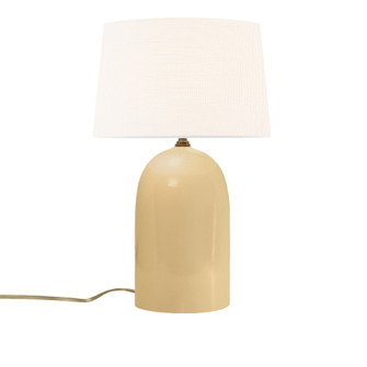 Tall Kava Portable w/ Fabric Shade (254|CER-2565-MYLW-WHTE)