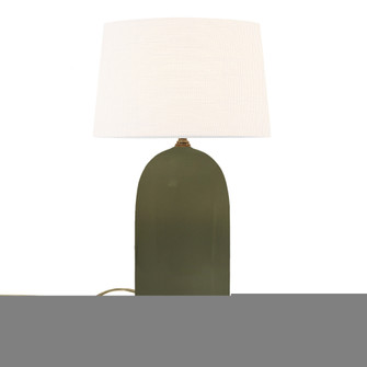 Tall Kava Portable w/ Fabric Shade (254|CER-2565-MGRN-WHTE)