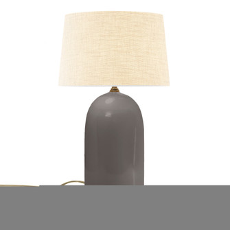 Tall Kava Portable w/ Fabric Shade (254|CER-2565-GRY-CREM)