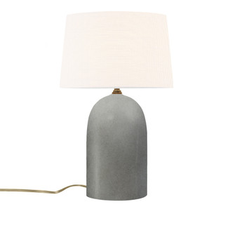 Tall Kava Portable w/ Fabric Shade (254|CER-2565-ANTS-WHTE)