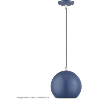 LED Ocean Blue Globe Pendant (108|60278-84)