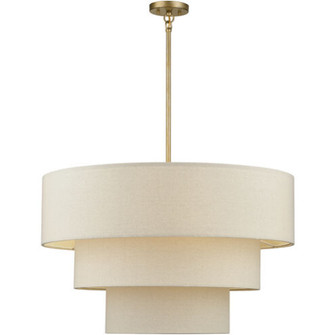 8 Light Antique Gold Leaf Large Pendant Chandelier (108|58879-48)