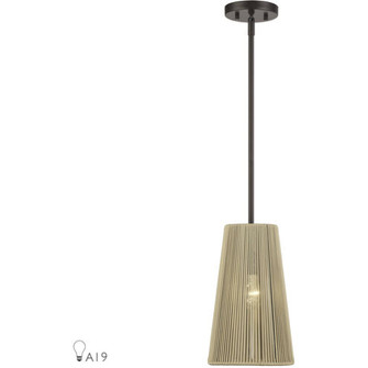 1 Light English Bronze Pendant (108|53158-92)