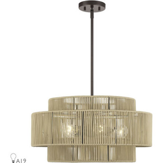 5 Light English Bronze Pendant Chandelier (108|53155-92)