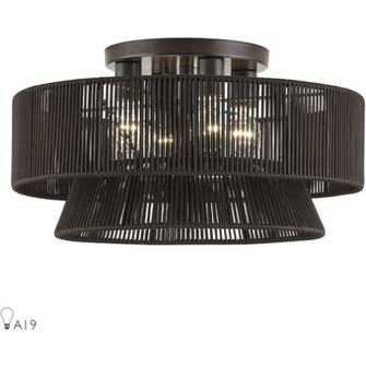 4 Light English Bronze Extra Large Semi-Flush (108|49148-92)