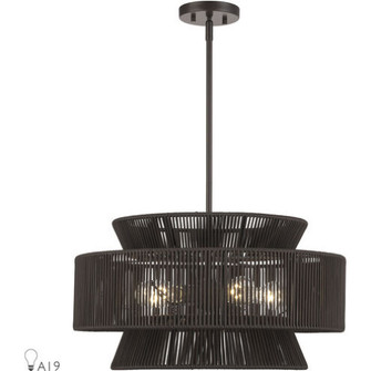 5 Light English Bronze Pendant Chandelier (108|49145-92)
