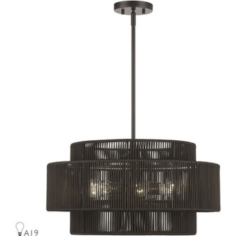 5 Light English Bronze Pendant Chandelier (108|49124-92)