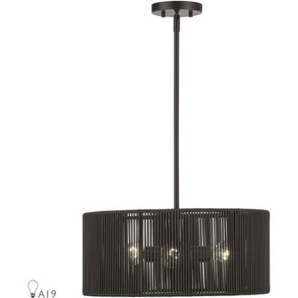3 Light English Bronze Pendant Chandelier (108|49123-92)