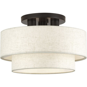 3 Light English Bronze Large Semi-Flush (108|41944-92)