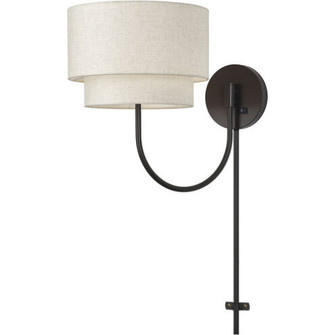1 Light English Bronze Swing Arm Wall Lamp (108|41940-92)