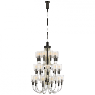 Reverie Large Three-Tier Chandelier (279|KW 5406CRB/BZ)