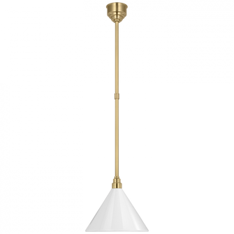 Academy 12.5'' Conical Savannah Pendant (279|TOB 5819HAB-WHT)