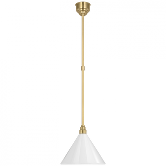 Academy 12.5'' Conical Savannah Pendant (279|TOB 5819HAB-WHT)